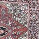 Old Persian carpet end Sarogh handmade 102 X 142 CM