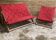 Vintage IKEA sofa and armchair set (1974) – Karin Mobring