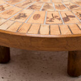 Coffee table by Roger Capron, France, 1970