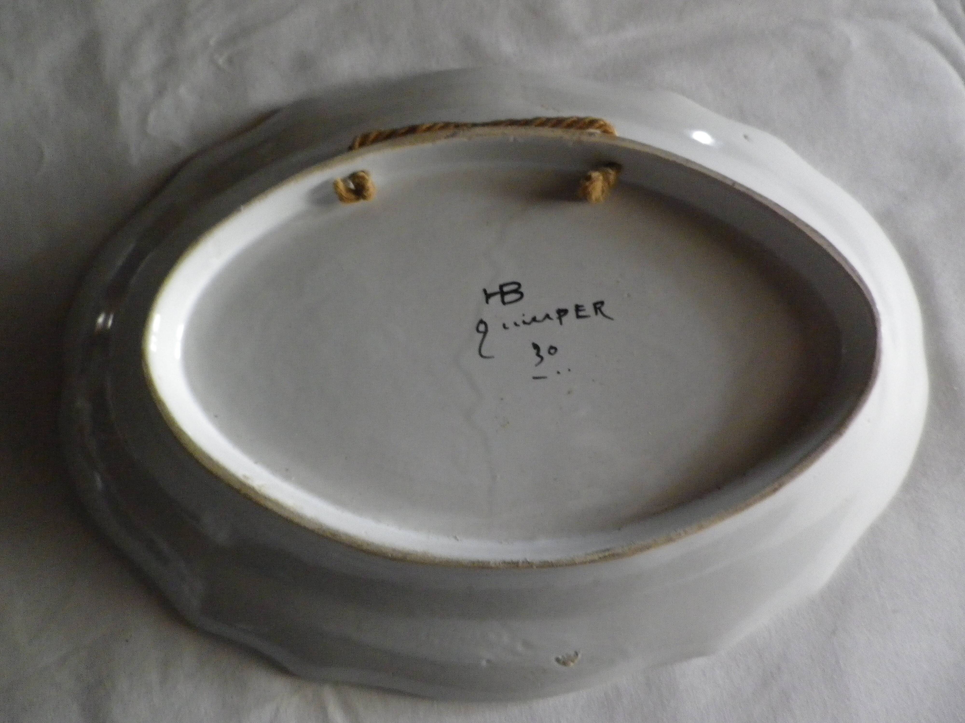 Quimper dish