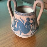 Terracotta vase