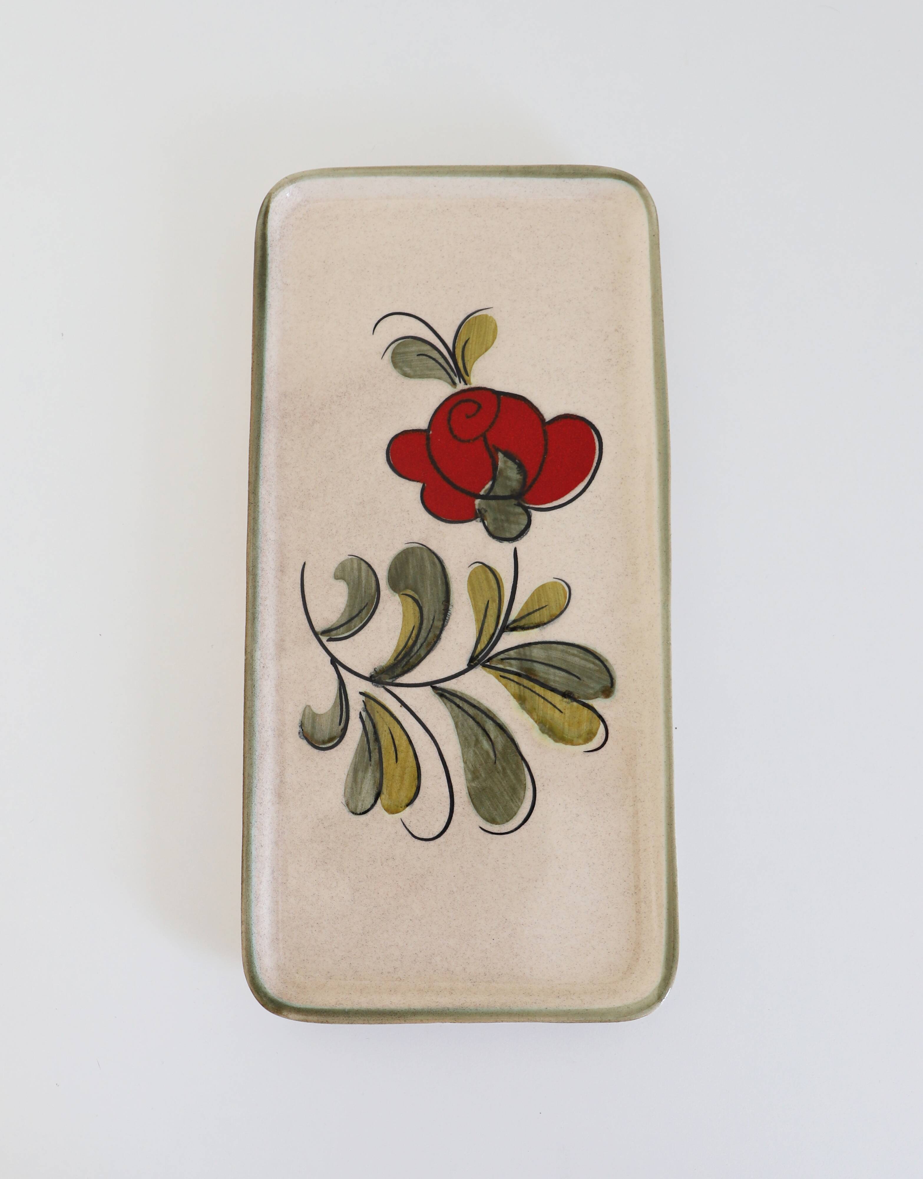 Zeller Keramik cake plate, 1970