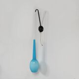 1950s Murano glass wall lamp by Vistosi, Italy