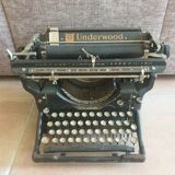 Underwood typewriter
