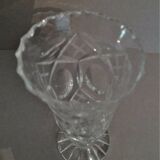 Crystal vase cut 50s-60s