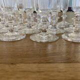 16 crystal champagne flutes