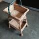 1900 yresse wicker worker serving table