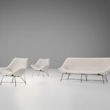 Cosmos Living Room Set of 3 by Augusto Bozzi for Saporiti, Italy, 1954