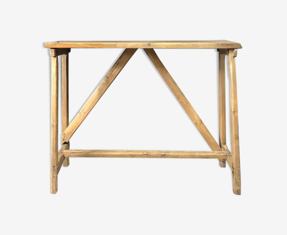 Ancienne table établi à lessiver