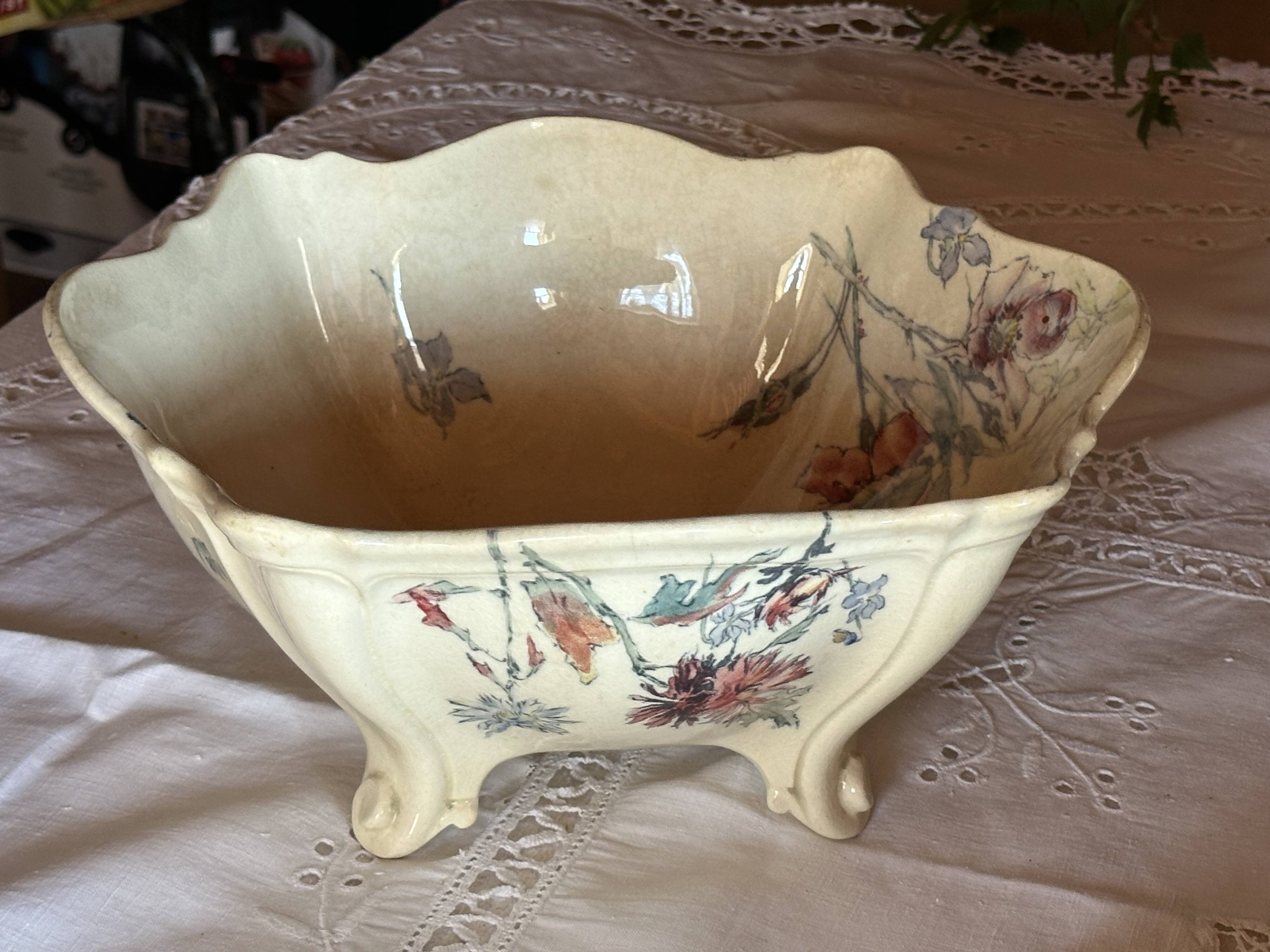 19th-century table jardinière