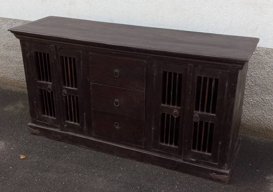 Old wooden sideboard