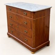 Vintage marine style chest of drawers with 4 drawers
