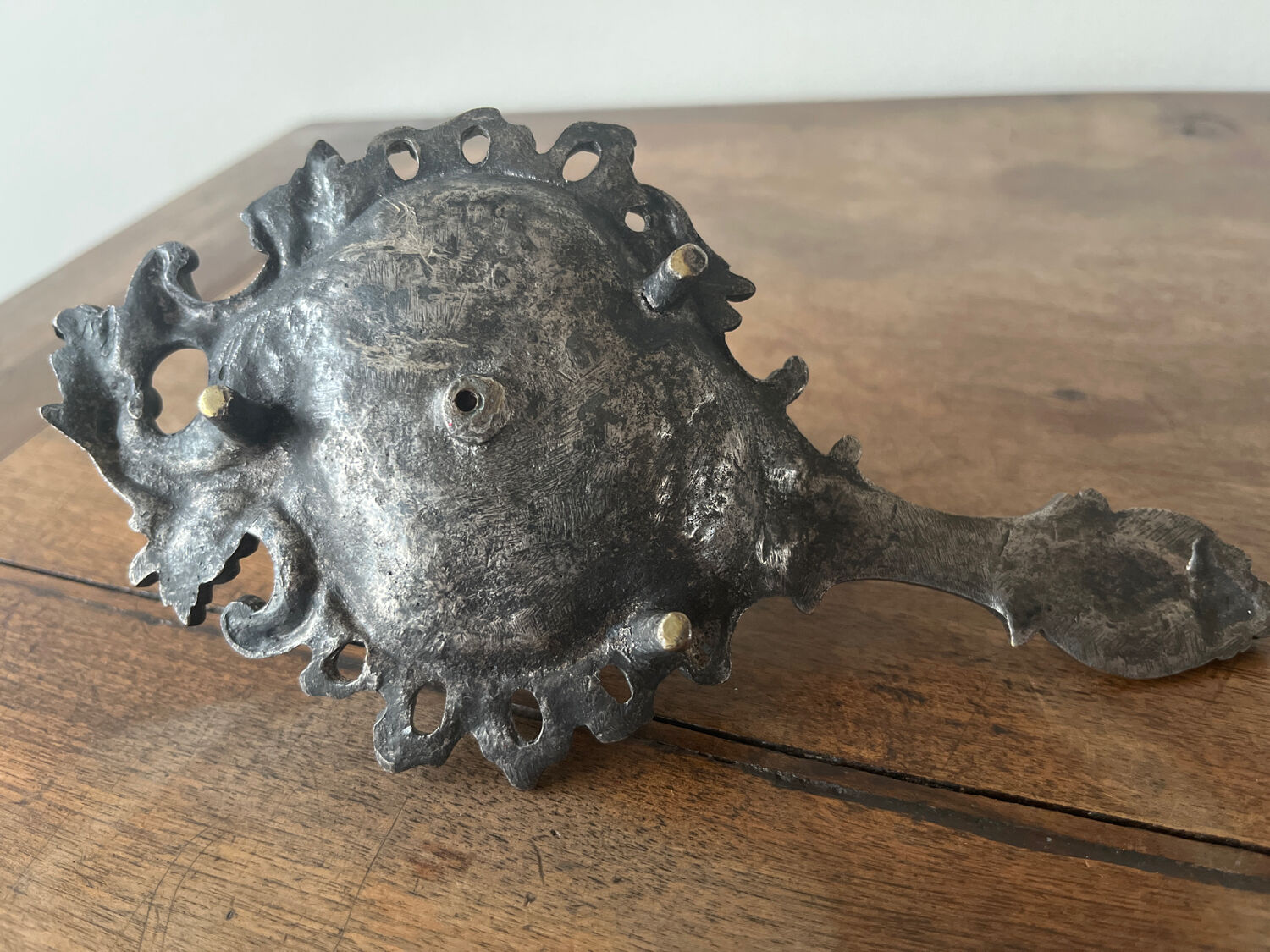 Bronze candle holder