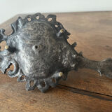 Bronze candle holder