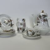 Porcelain coffee service decorated with flowers, The Great Stores of the Louvre