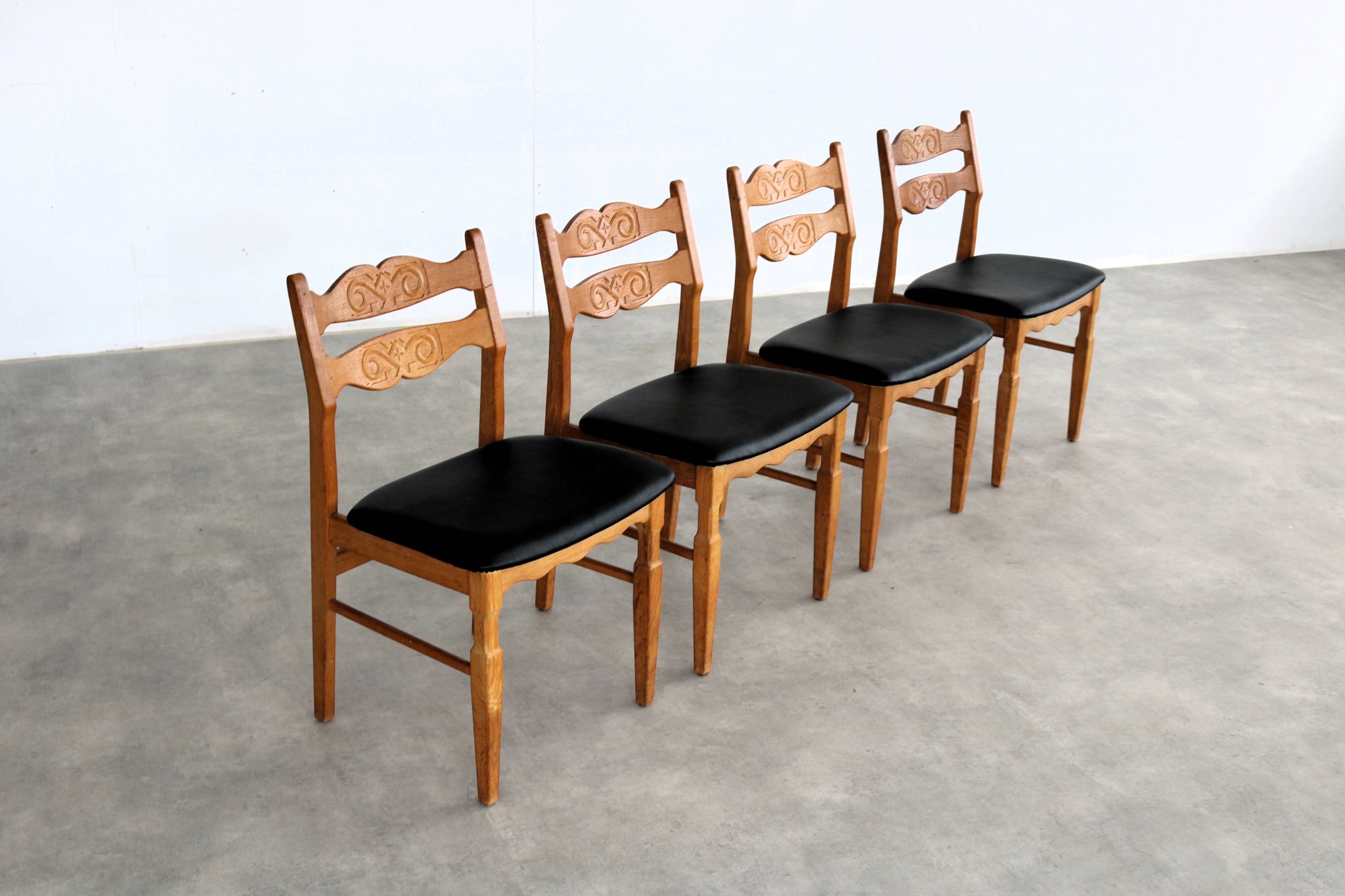 brutalist dining chairs | vintage chairs | 1960s
