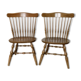 Pair of Windsor chairs