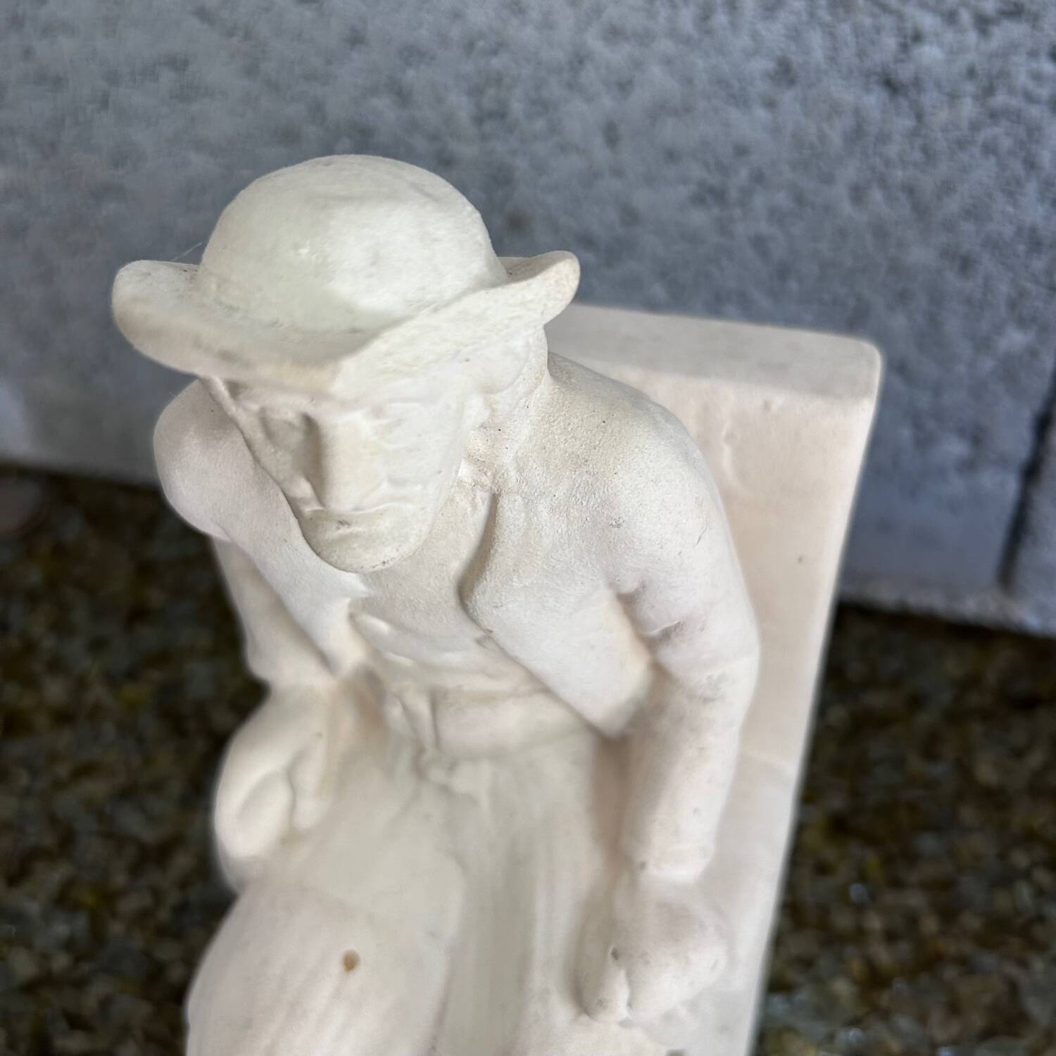 Paire de serre livres personnages bretons