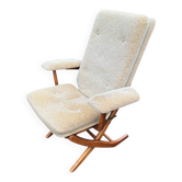 Fauteuil relax réglable vintage polyconfort France – Années 1970