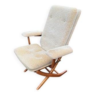 Vintage adjustable relax armchair polycomfort France – 1970s