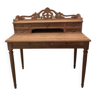 Small Art Deco airbrushed desk