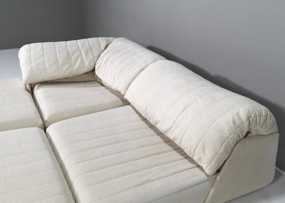 Canapé Super Lounge par Hans Hopfer pour Roche Bobois, France, années 1970, ensemble de 6