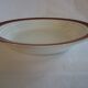 Round, hollow, opaque porcelain serving dish by digoin sarreguemines pasteur