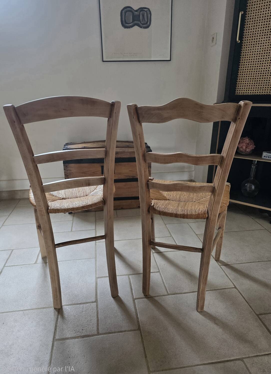Old church chairs