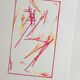 Abstract composition painting