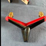 Art Deco ceramic wall light from the 1950s-60s.