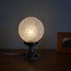 Art deco table lamp, desk lamp, antique glass globe