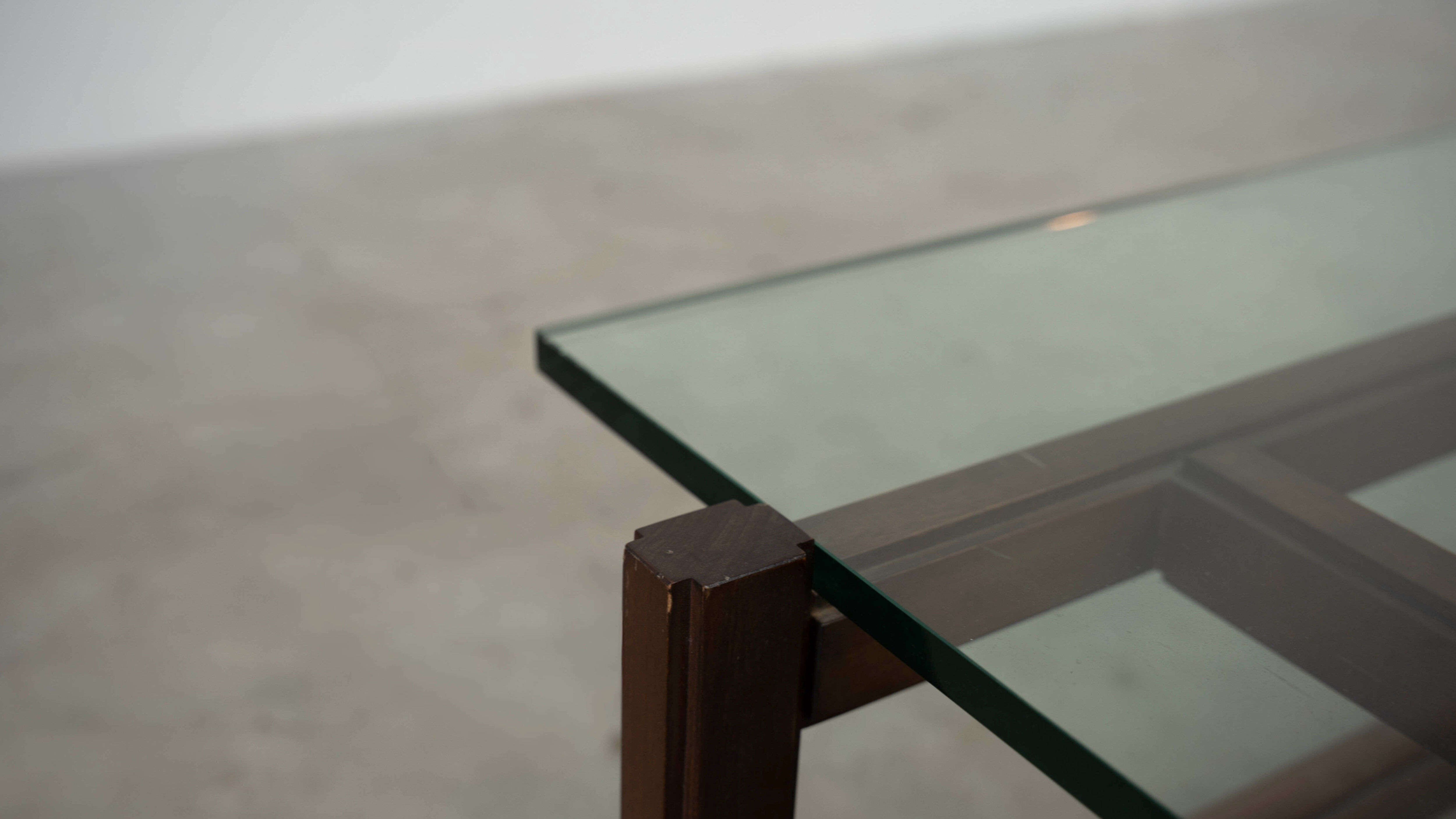 Table basse sculpturale italienne