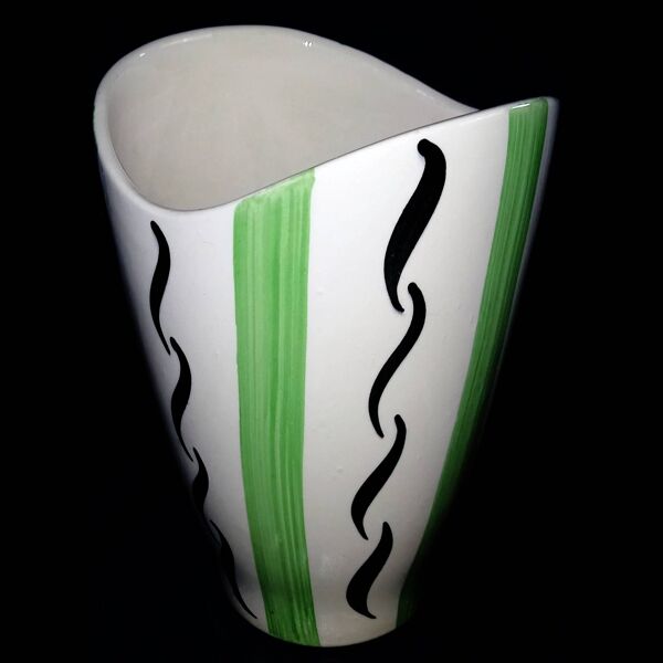 Vase Vintage • Saint Clément • Céramique • France • 1950