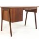 Bureau en teck du milieu du siècle « Hellendoorn » - design vintage hollandais