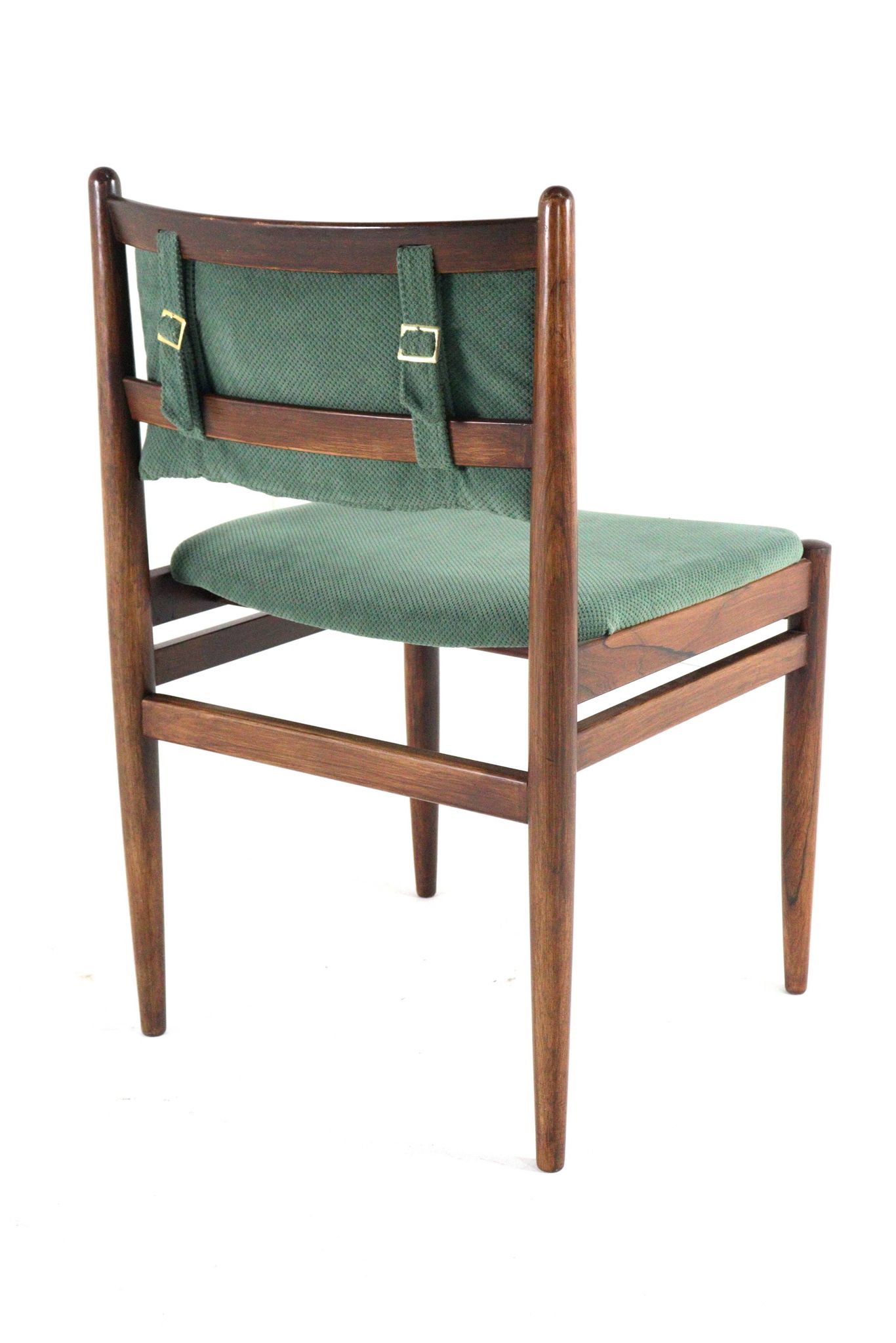 Ensemble de 4 chaises en palissandre 'Quern' - style moderne du milieu du siècle