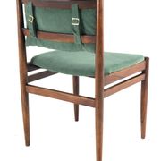 Ensemble de 4 chaises en palissandre 'Quern' - style moderne du milieu du siècle