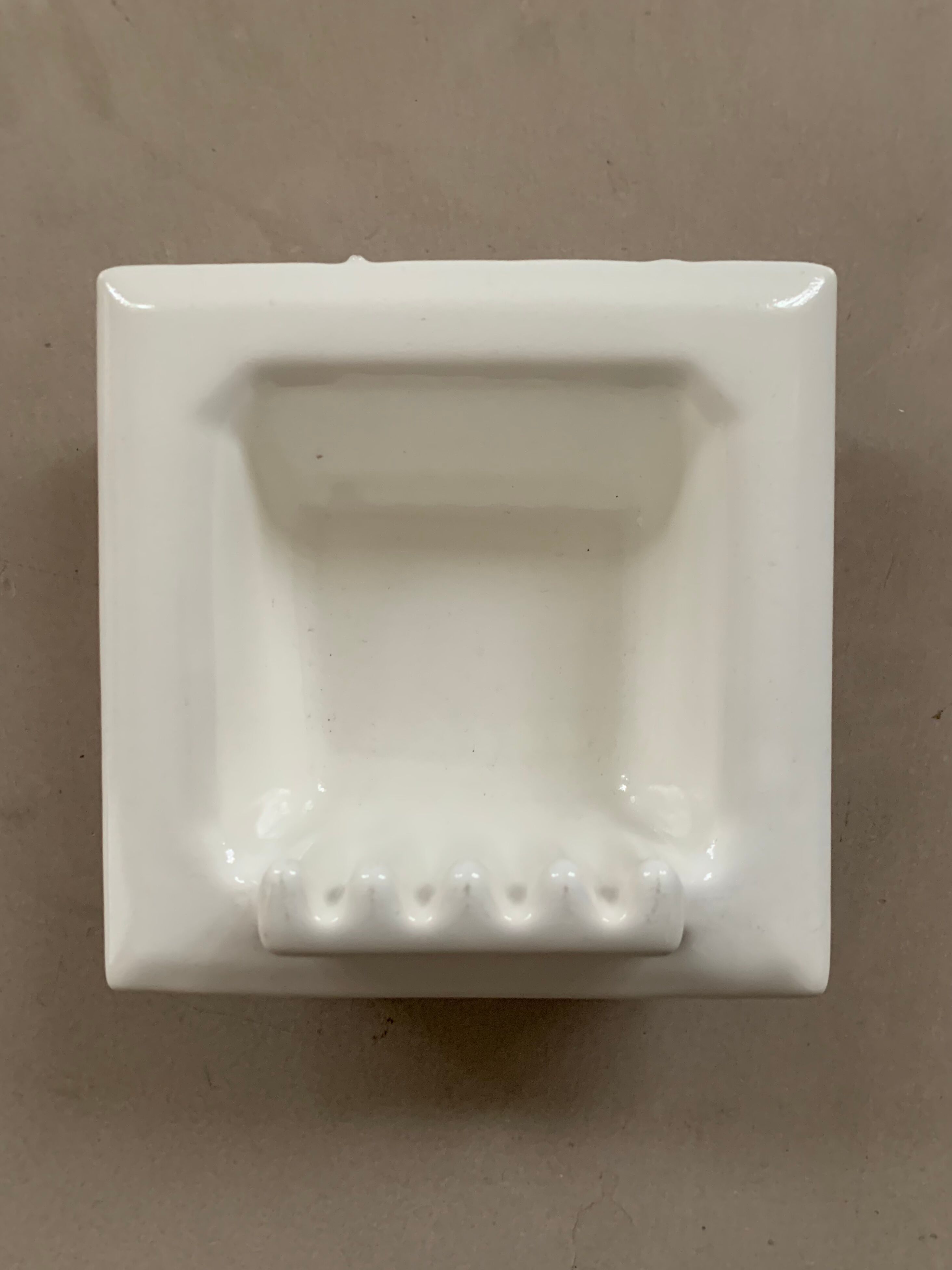 Old Art Deco wall soap dish
