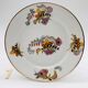 6 Dessert plates and a serving dish, M-Fres.