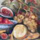 Oil on still life carton by Contesso