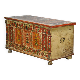 Folk Art Wedding Chest, Anno 1942