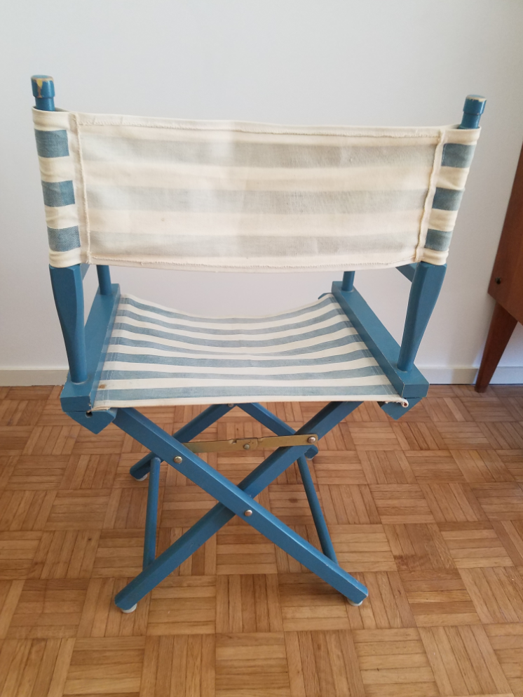 Vintage director's chair