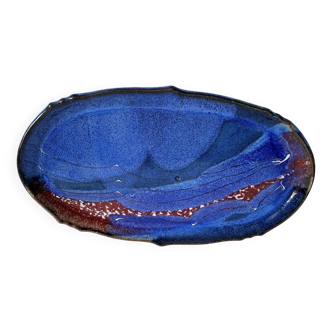 Signed ceramic dish