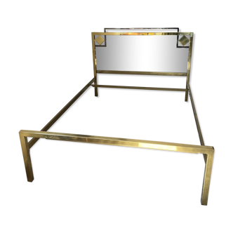 Belgo Chrom bed gilded from the 70s
