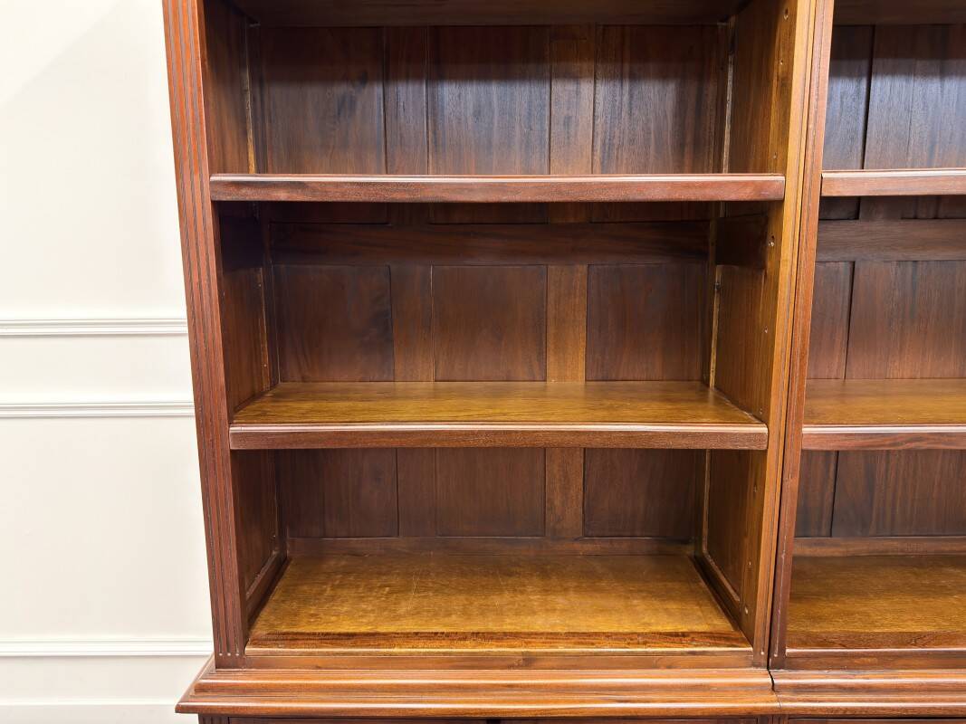 Classic English Semi Open Bookcase
