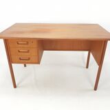 Danish Teak Desk by Gunnar Nielsen Tibergaard, 1960s