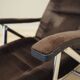 Brown velour armchair, Danish design, 1970s, production: Denmark