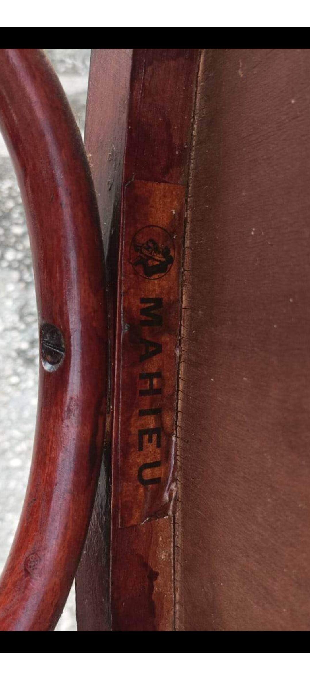 Bistro lot 9 tables and 16 chairs mahieu Jule bry