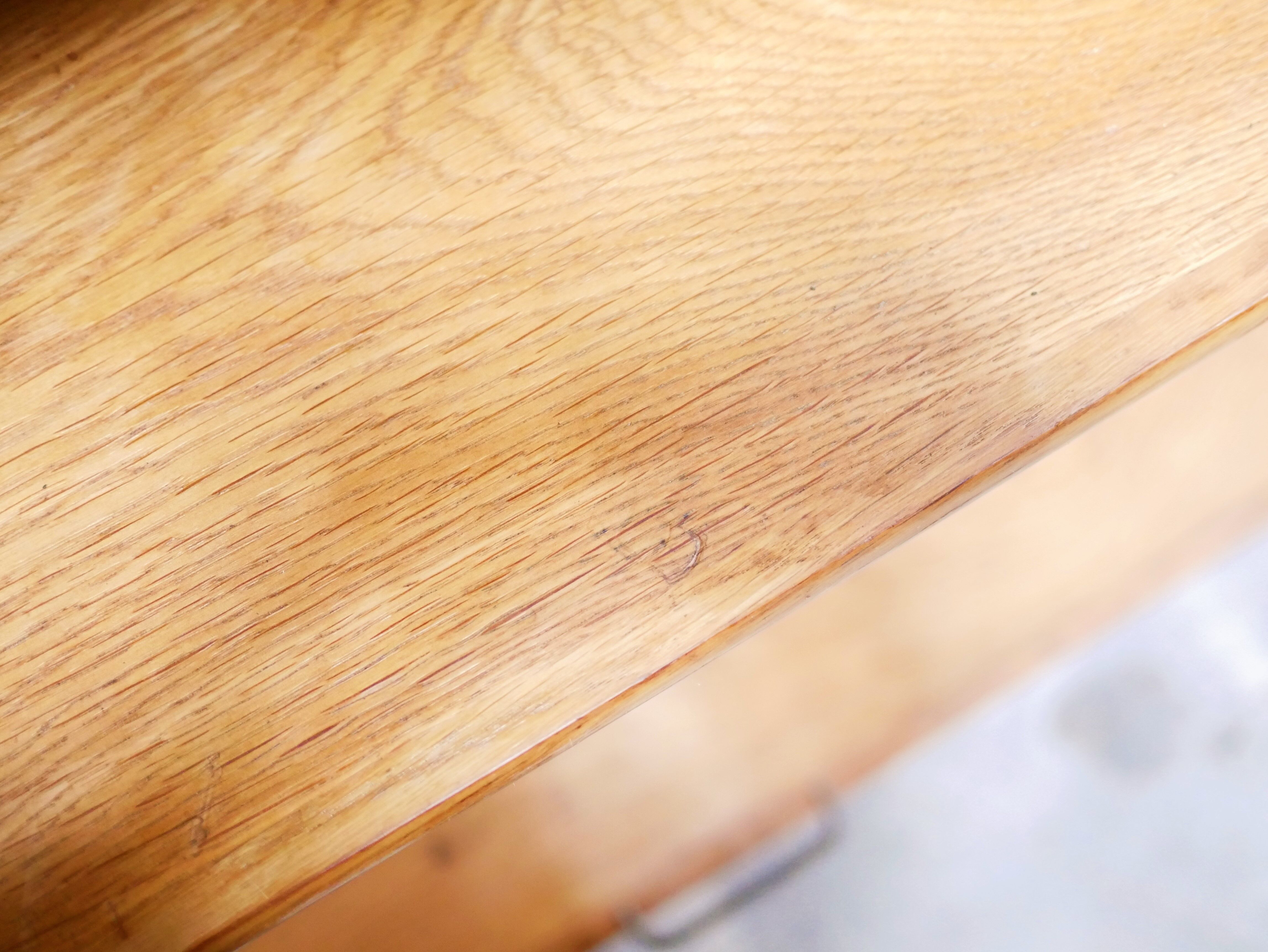 Vintage wooden sideboard library