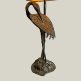 Bronze heron table lamp 1950’s