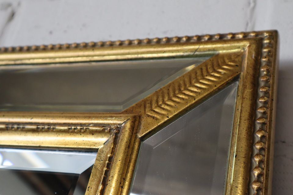Vintage XXL luxury mirror by Deknudt